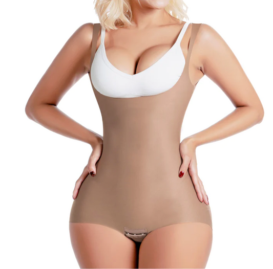 SP23NC SONRYSE panty bodysuit , open bust, tummy control, daily use, ultra light  microfiber .