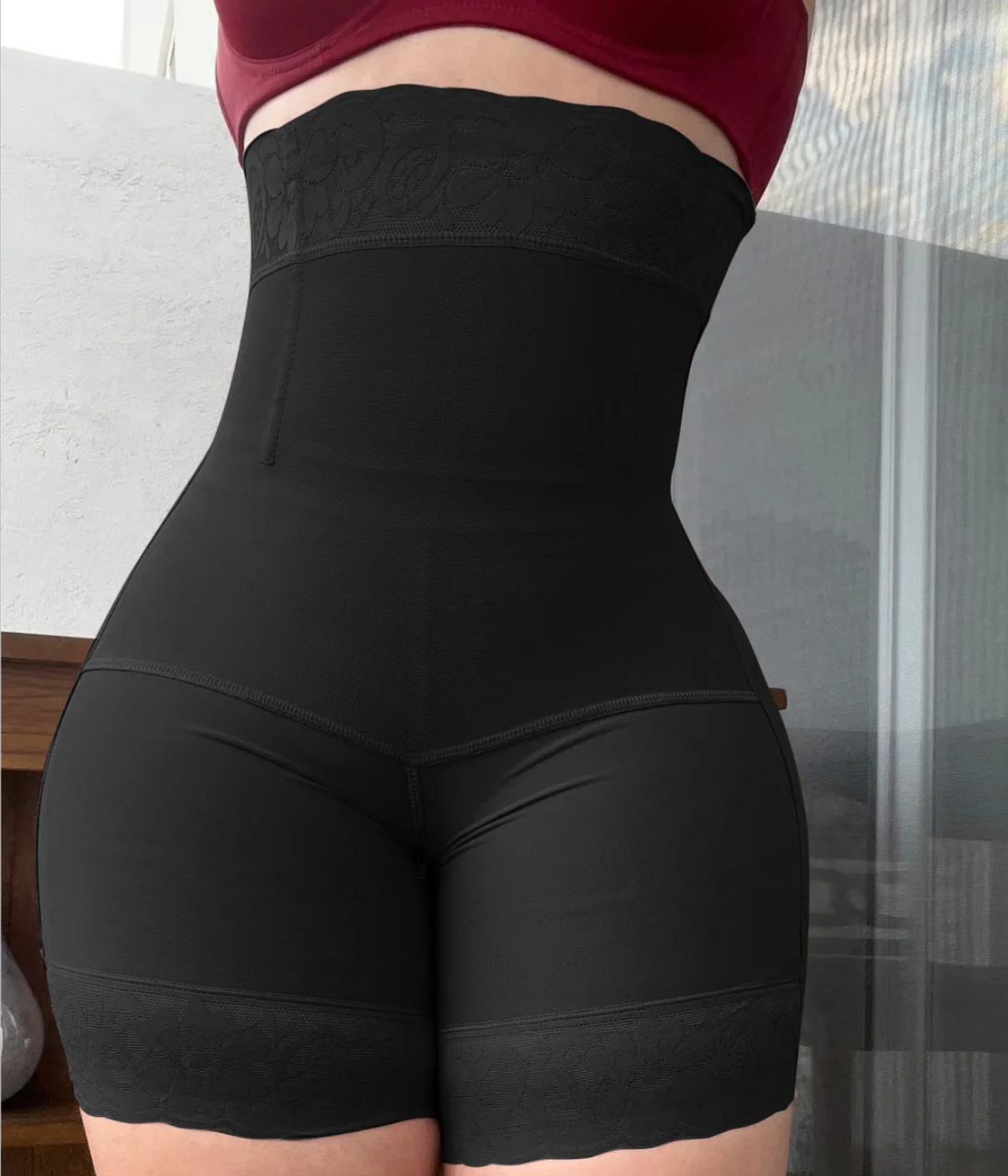 8810 Chia Women's Slimming Butt Lifter High Waist Seamless Shorts