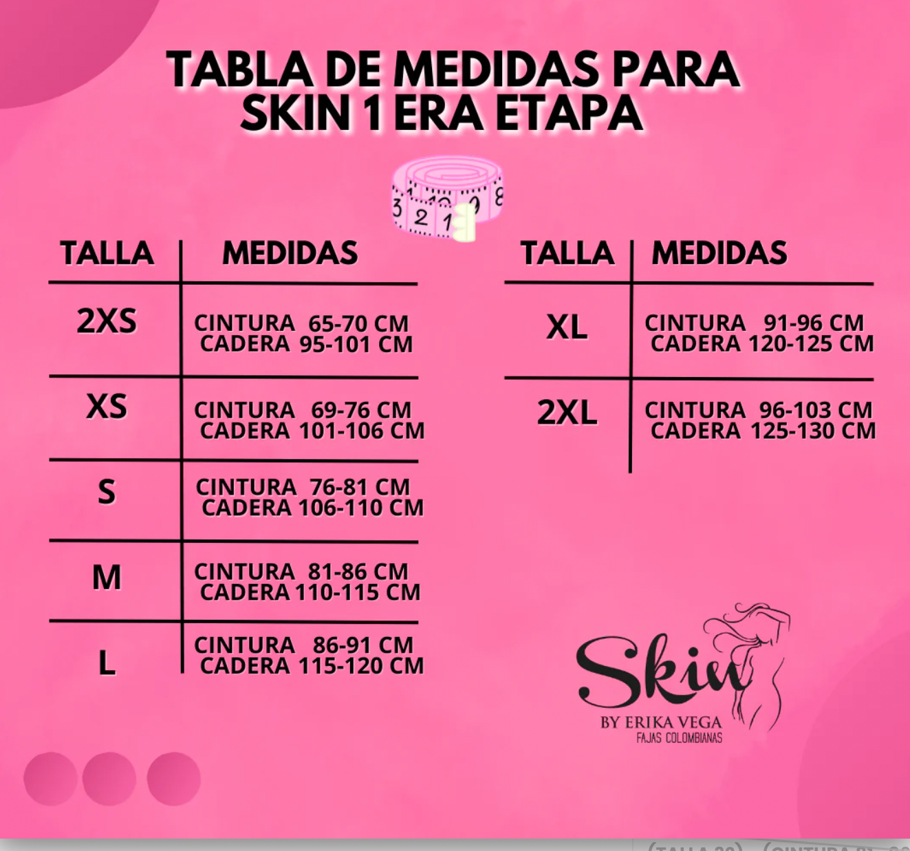 SKIN Post Surgery 1st. Stage With Sleeves  (Primera Etapa Cirugia)