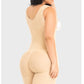F0879 M&D First Stage Knee length covered back , post surgical recover Body Shaper BBL
