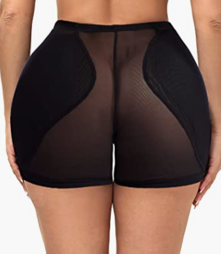 Women Hip Dip Padded Underwear Hip Enhancer Butt Lifting Shapewear Pull On  Short