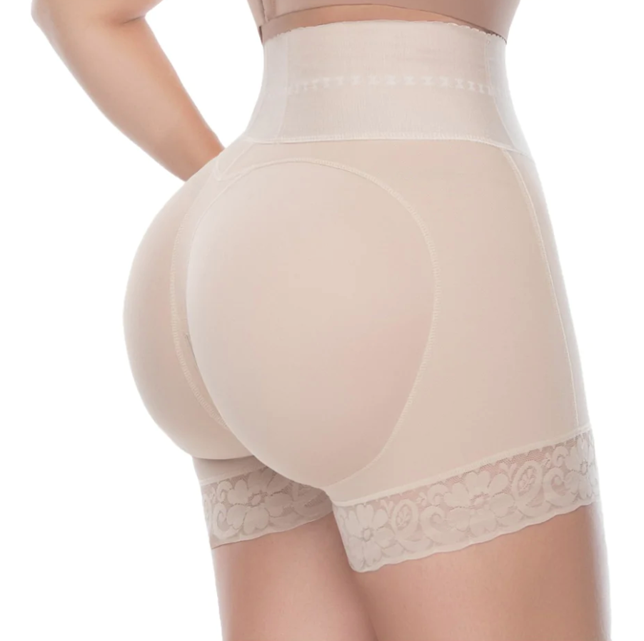 6198 BY UP LADY Panty Butt Lifter Tummy Control High Waisted Mid