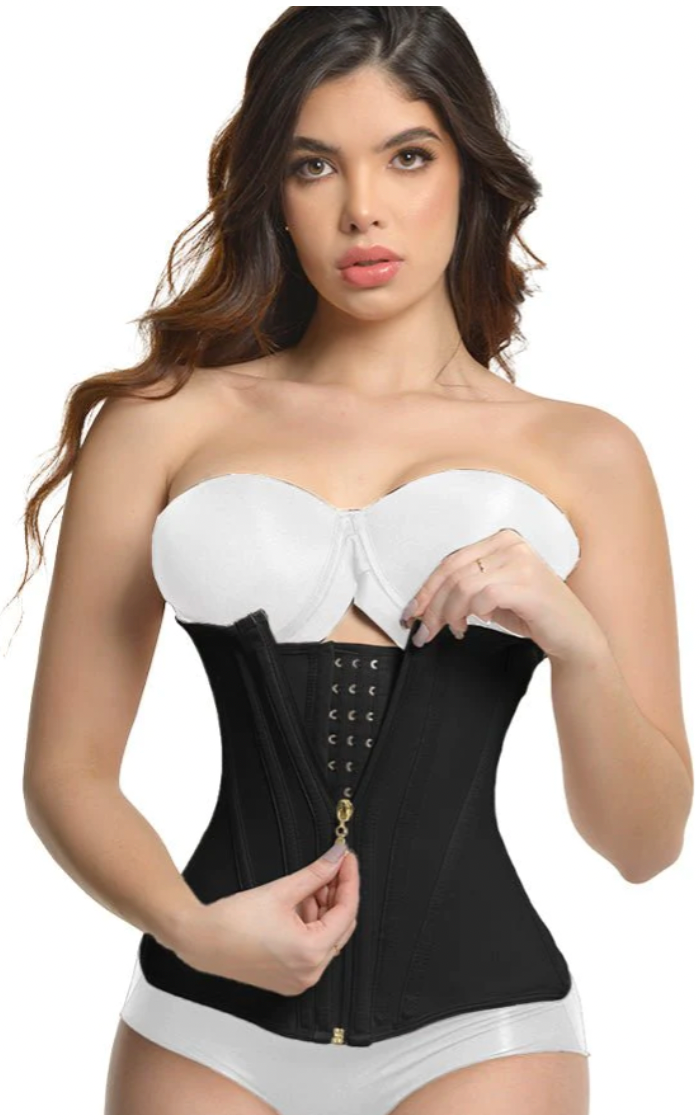 1006 ANN M Ultra Waist trainer 2 in one, hook & eye closure and zipper for hour glass shape by Ann Michell