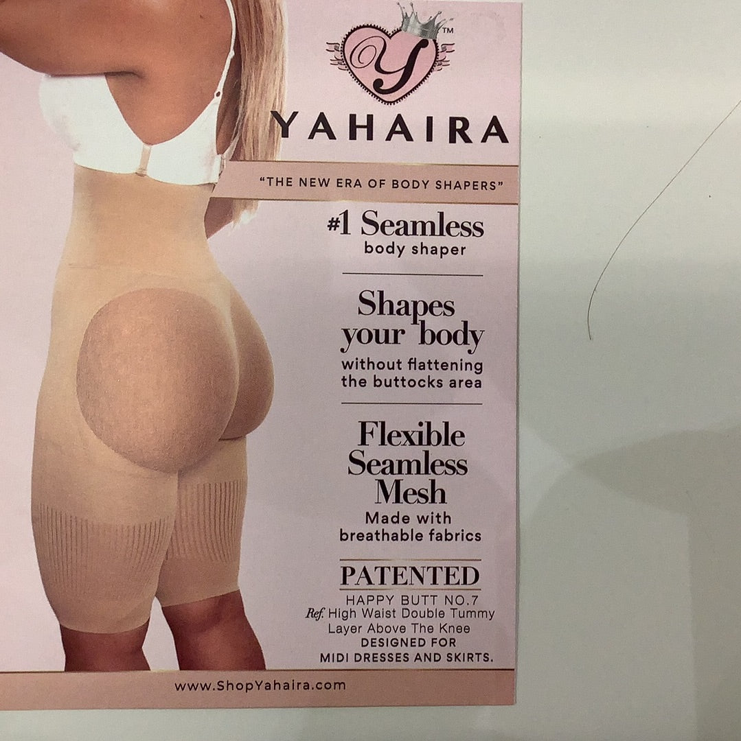 YAHAIRA Strapless Bodyshaper, long leg short,  happy butt, #7 .