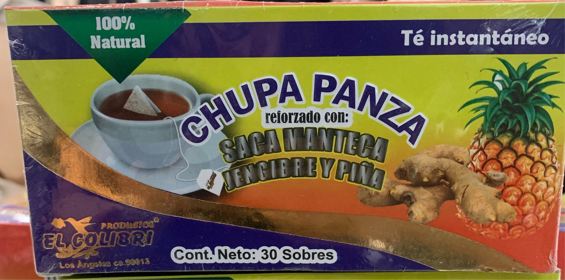 Sliming Tea , Chupa Panza, te reductor de abdomen. – Fajas Kataleya